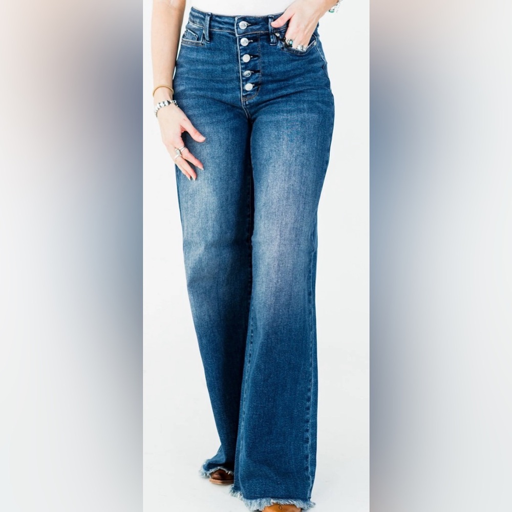 Judy Blue Dark Wash Flare Jeans